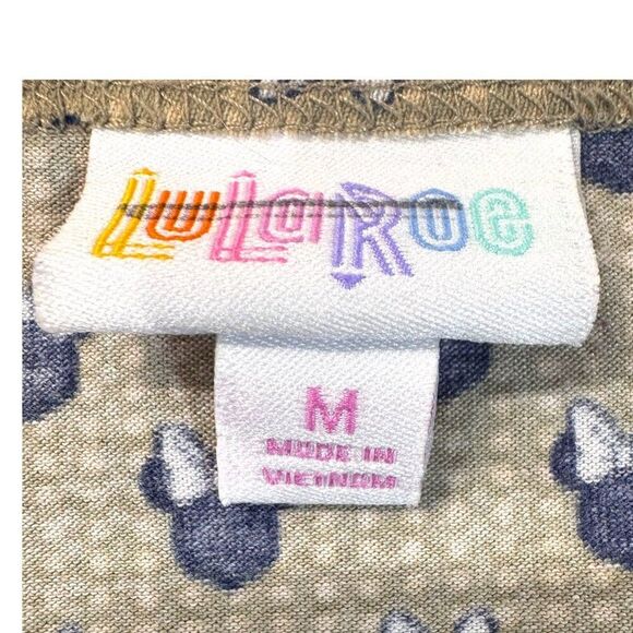 Disney x Lularoe Shirt M Minnie Mouse Irma Tunic Short Sleeve Tee T-shirt Tshirt - Picture 5 of 5
